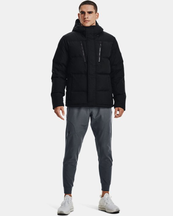 Men's ColdGear® Infrared Down Jacket, Black, pdpMainDesktop image number 2